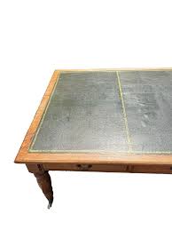 19th C English oak conference table, desk or dinner table ...