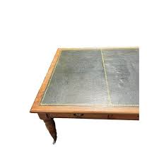 English Oak Conference Table, Desk or Dining Table, 1890s ...