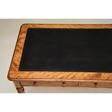 Victorian Satinwood Writing Desk, 1840s | Chairish