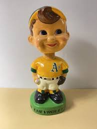 vintage Oakland A's Nodder Bobblehead RARE MLB baseball | eBay