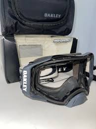 Oakley Airbrake Abmx Tuff Blocks Black Gunmetal W Clear ...