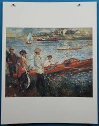 50 French Impressionist Masterpiece Auguste Renoir "Oarsmen ...