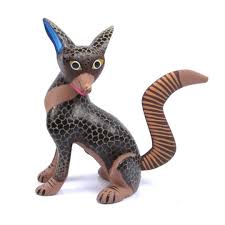 Spotted Fox - Oaxacan Alebrije Wood Carving - Etsy