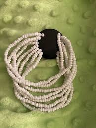 Lake Opal Mother Of Pearl Abalone Shell Seed Beads Creme ...