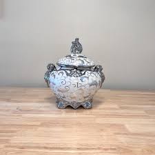 Obatala Porcelain Tureen: White & Silver Orisha Santeria ...