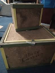 Vintage 1940's Oberlin Fishing Bait Canteen Worm Tackle Box Boxes Nightcrawlers | eBay