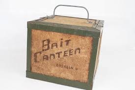 Fishing Bait Canteen, Vintage - Etsy UK