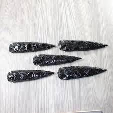 Obsidian Spearhead | eBay