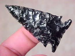 EXCEPTIONAL OREGON OBSIDIAN SNAKE RIVER DART Arrowhead Authentic Indian Artifact | #526570616
