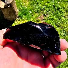 RARE Fire Obsidian Rough Chunk!