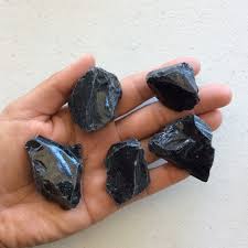 Natural Obsidian, Black Obsidian, Raw Obsidian, Scrying ...