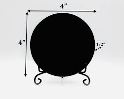 4" Black Obsidian Mirror, Scrying Mirror - Etsy