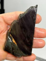 Velvet aka Peacock Obsidian Slab Lapidary Cabbing Carving Chakra Reiki | eBay
