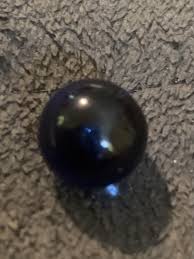 Transparent Cobalt Blue Marble With Bubble In The Center | eBay