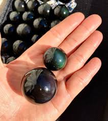 Wholesale Lot 1 Lb Natural Rainbow Obsidian Sphere Crystal ...