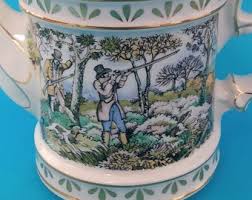 Sadler Teapot Shooting Model 4397 Sporting Scenes of the 18th Century - Etsy