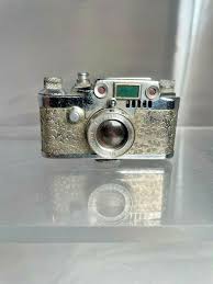 Vintage Silver LUMIX Camera Lighter in Working Condition ...