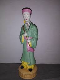 7 3/8" 1017 Vintage OCCUPIED JAPAN Man in Green Coat ...