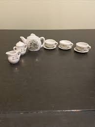 VTG MADE IN JAPAN MY OLD KY HOME PORCELAIN MINIATURE TEA SET CHILDS/DOLL EUC | eBay