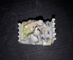 Victorian German Conta Boehme Fairing Man Woman Climbing in Bed Porcelain Figurine - Etsy