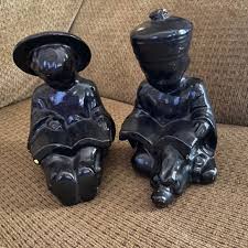 Source Unknown | Accents | Vintage Japanese Boy Girl Black ...