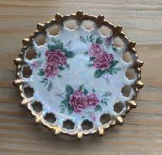 Vintage Napco Ceramic Japan Original Napco China Hand Painted Trinket Dish Used | eBay