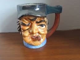 Large Face Toby Mug With Rabbit Handle made in Occupied ...