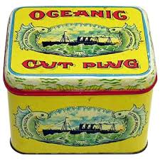 Similar Items to Advertising Tobacco Tin For Oceanic Cut Plug