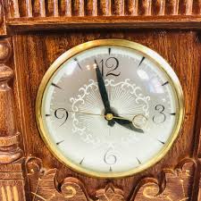 Vintage Ceramic Mantel Clock Art Deco Lanshire Self Starting ...