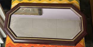 Vintage Octagon Mirror – Serendipity Event Rentals