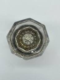 Antique 1920 Glass Octagonal Door Knob | eBay