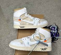 Off White Jordan 1 Euro | eBay