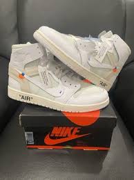 Size 12.5 - Jordan 1 Retro OG x Off-White High White for sale online | eBay