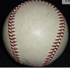 1963 Tony Conigliaro & Billy A.L.Signed Ball Scouts Sam Mele ...