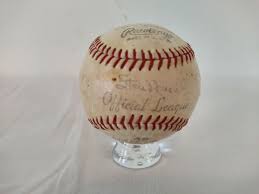 1964 Rawlings Baseball 8 Facsimile Autographs M. Mantle ...