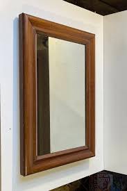 Small Antique Danish Wall Mirror in Mahogany, 1900s | Chairish