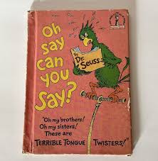 Vintage Dr. Seuss “Oh Say Can You Say?” Book (I Can Read It ...