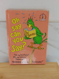 oh say can you say?,by: Dr. Seuss, (1979,Hard Book ) RARE | eBay