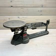 Vintage Chemistry Classroom Scale, Ohaus Triple Beam Balance Scale With Tray Topper, Science - Etsy
