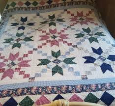 Vtg Quilt Handstitched Farmhouse 83X82" Country Cottage ...