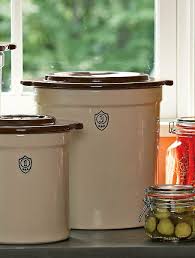 3-Gallon Stoneware Pickling Crock | eBay