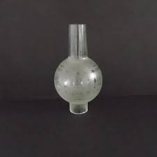 Small Amber Champagne Coloured Gold Clear White Flower Painted Glass Light Shade Retro Vintage Kitch Excellent 1980 1990 France Mid Century - Etsy