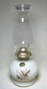 VINTAGE LAMPLIGHT FARMS IVORY GLASS MALLARD DUCKS OIL LAMP - UNUSED - EXCELLENT | eBay