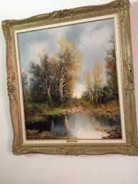 KARL SCHMIDBAUER (Austria 1921-1998) Alpine landscape, oil on canvas, signed | eBay