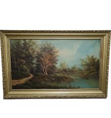 Antique Original Oil Painting Singed by Artist "ata", Antique Old Collectable Oil Painting, Collectioner Art Piece, Art Work - Etsy