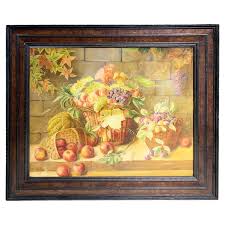 19th Century Still Life Wooden Framed Painting / Oil on Canvas, Signed Bianchi For Sale at 1stDibs