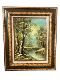 Vintage Landscape Oil Painting on Canvas Signed Emery Walton W/certificate 20x24 - Etsy