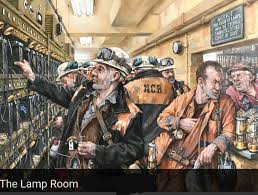 Painting by David Noble... NOTICE UPS THE NOTICE ESIECELAMPS ...