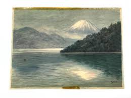 Sold at Auction: 2PC JAPANESE BLOCK PRINTS. MT FUJI AND KITAGAWA UTAMARO MOTHER WITH HAIR TANGLE AND CHILD.