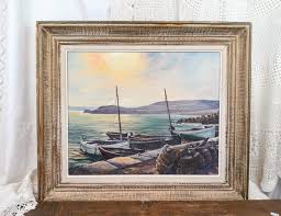Marine Signed M. Montigny - Etsy